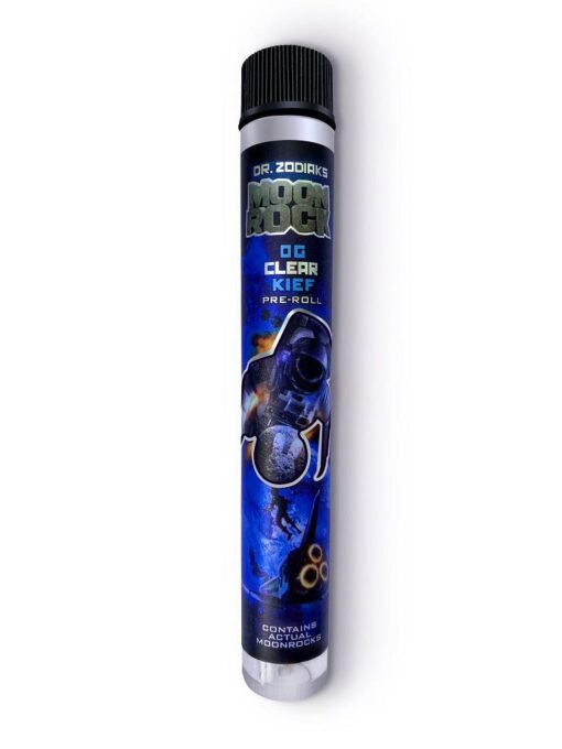 Dr Zodiak’s Moonrock Og clear kief pre rolls
