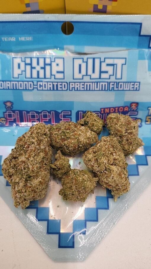 3.5G PIXIE DUST FLOWER Diamond-Coated Premium Flower
