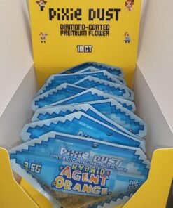 3.5G PIXIE DUST FLOWER Diamond-Coated Premium Flower