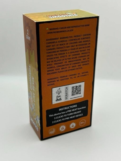 2G MELT x PACKMAN DISPOSABLE with LED screen