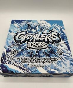 GROWLERS ICECAPS FLOWER THCA Diamond Infused Flower Net WT. 1LB (16oz)