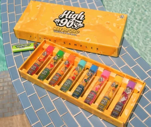 HIGH 90s WAX INFUSED PRE-ROLLS