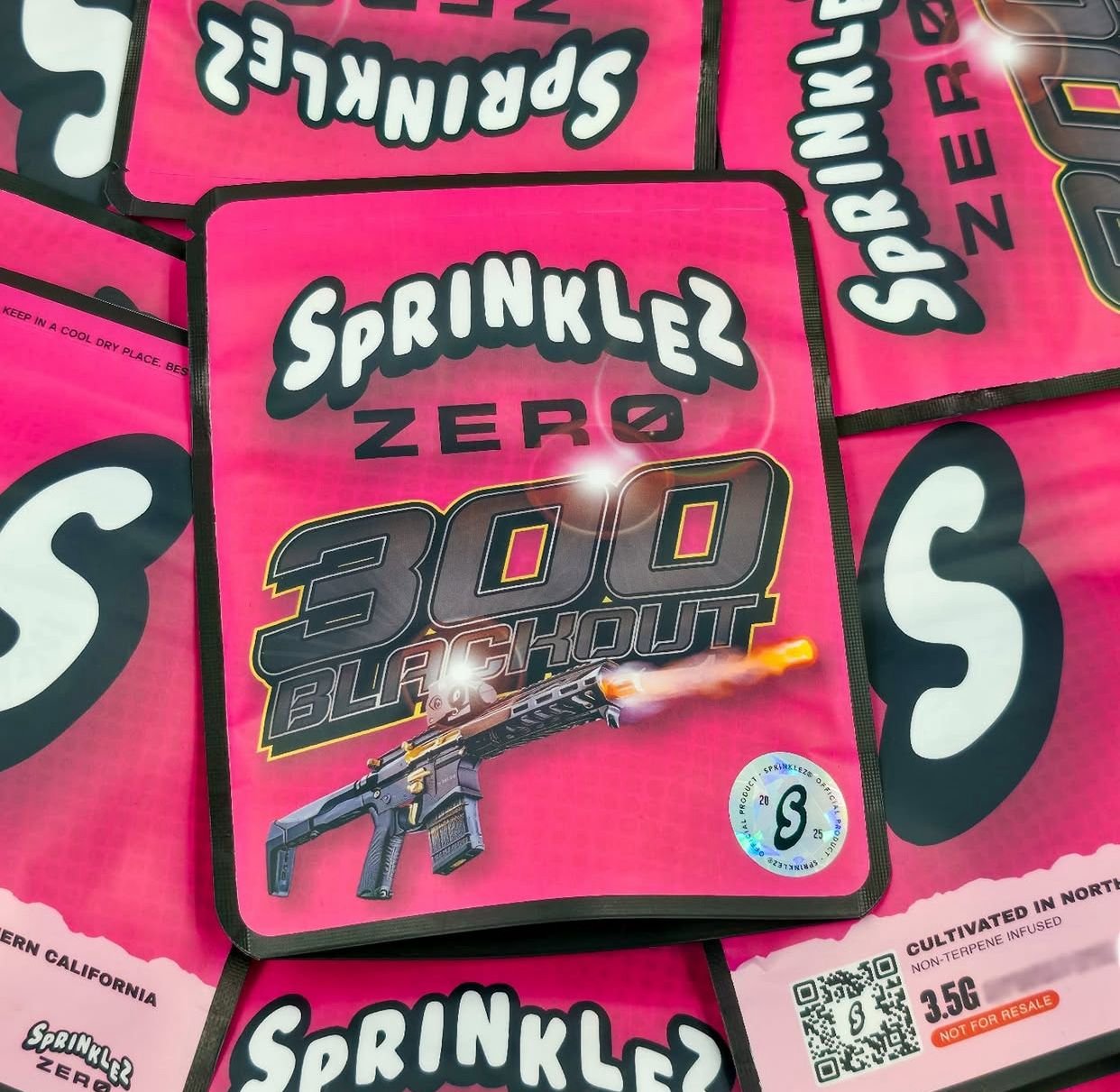 Sprinklez zero 300 blackout